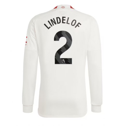 Pánský Fotbalový dres Manchester United Victor Lindelof #2 2023-24 Třetí Dlouhý Rukáv